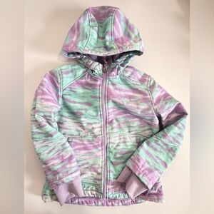 Snozu Lavender and Mint Plush-Lined Hoodie